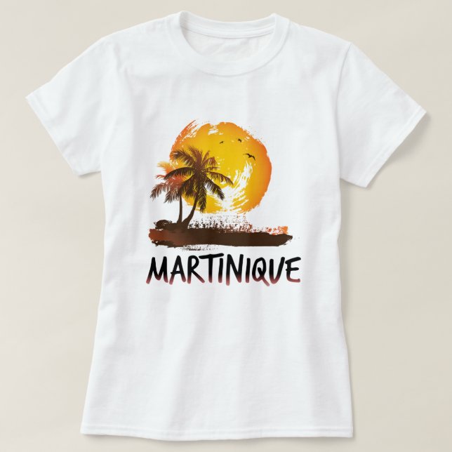 Martinique Grunge T-Shirt (Design vorne)