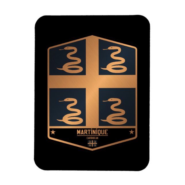 Martinique Magnet (Vertikal)