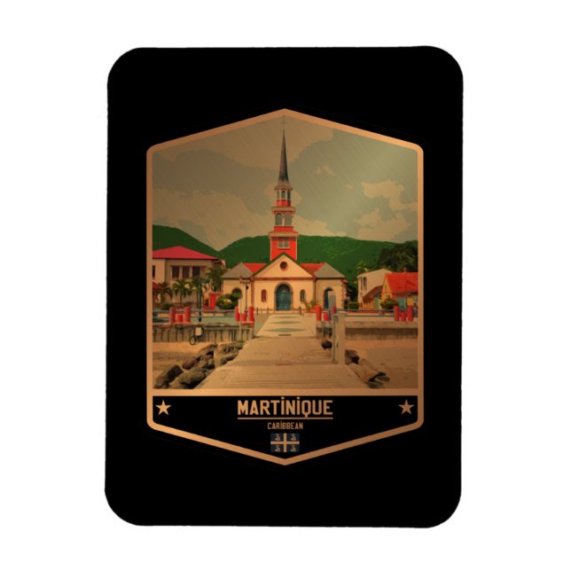 Martinique Magnet (Vertikal)