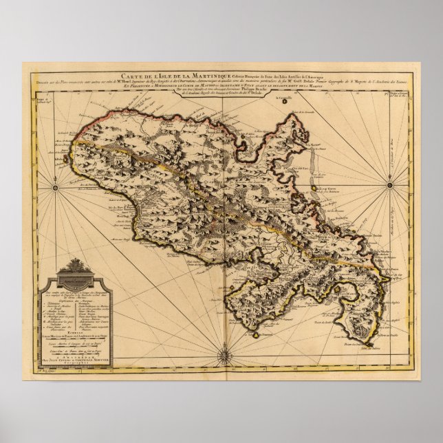 Martinique Poster (Vorne)