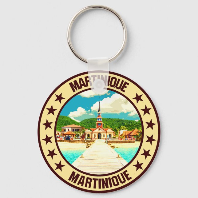 Martinique Schlüsselanhänger (Vorderseite)
