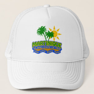 Martinique-Staat des Sinneshutes - wählen Sie Truckerkappe