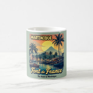 Martinique-Tasse Fort-de-France Martinique-Beche Kaffeetasse