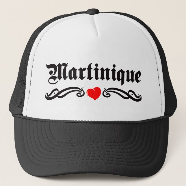 Martinique Truckerkappe (Vorderseite)