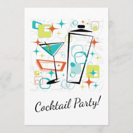 Martinis A Go-Go! Einladung