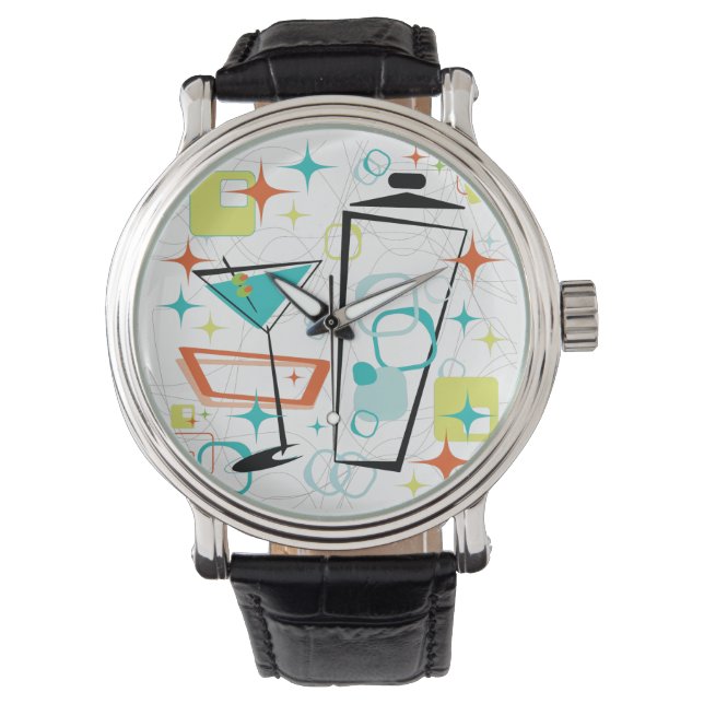 Martinis A Go-Go-Watch Armbanduhr (Vorderseite)