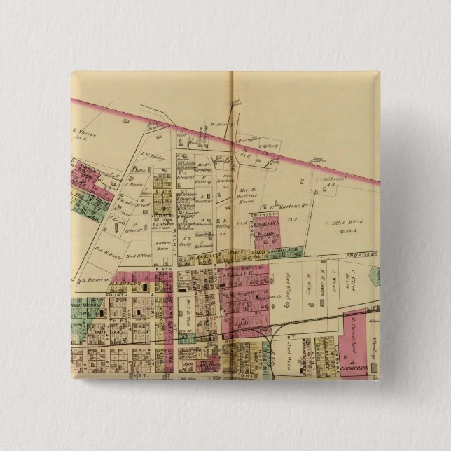 Martin's Ferry Button (Vorderseite)