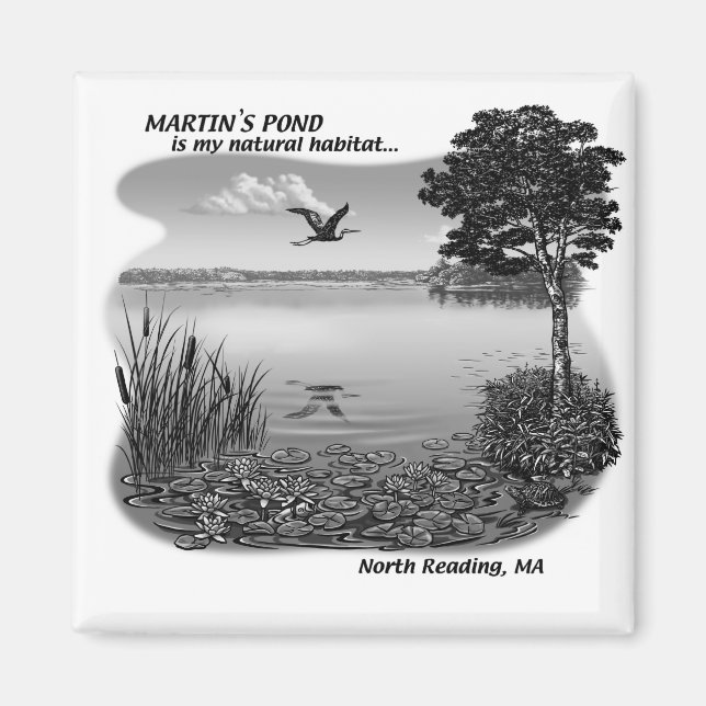Martin's Pond Magnet (Vorne)