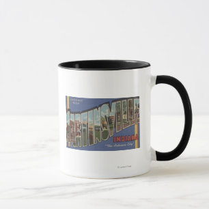 Martinsville, Indiana - Große Buchstabenszenen Tasse