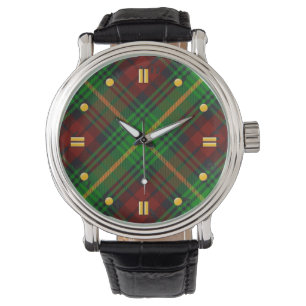 Martintartan-Uhr Armbanduhr