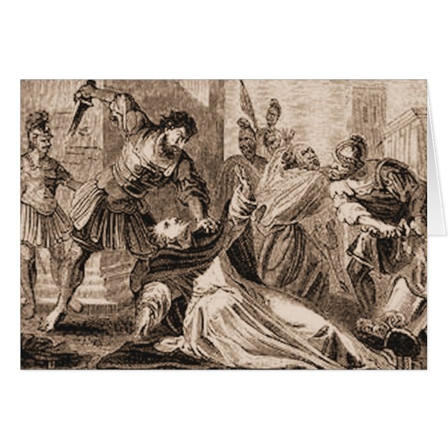 Martrdom von St James (Vorderseite (Horizontal))