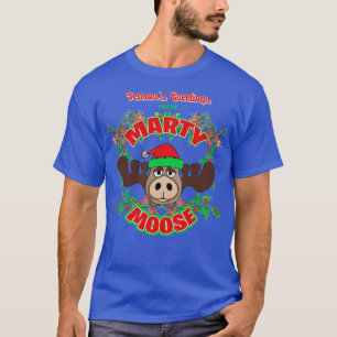 Marty Moose aus Weihnachtsferien T-Shirt