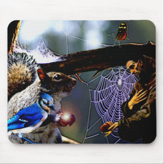 Marty und Heiliger Franziskus Mousepad