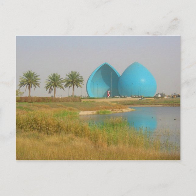 Martyr Monument-Baghdad Postkarte (Vorderseite)