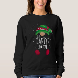 Märtyrer-Gnom-Familie passende Weihnachts-Pyjamas Sweatshirt