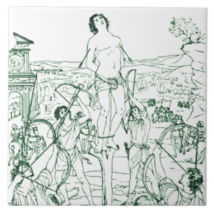 Märtyrertod des heiligen Sebastian Fliese