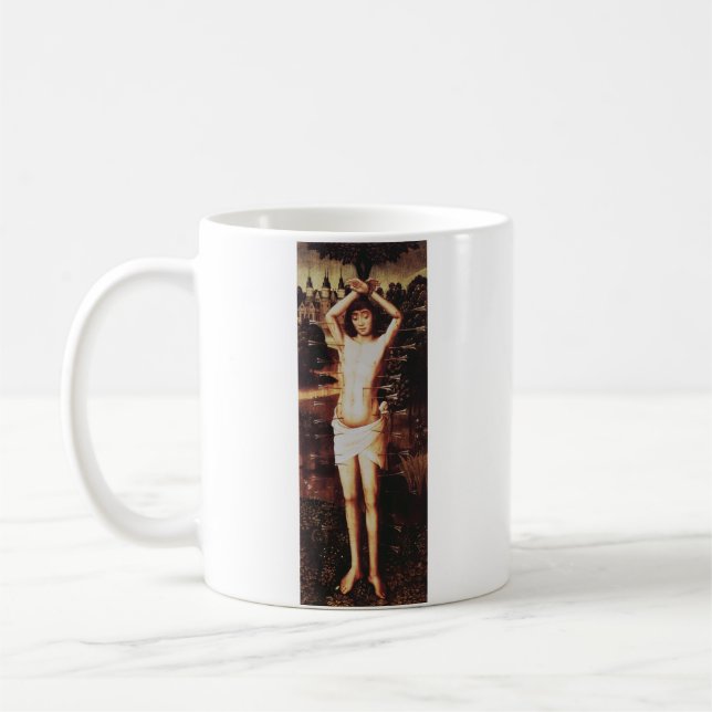 Märtyrertod St. Sebastian Kaffeetasse (Links)