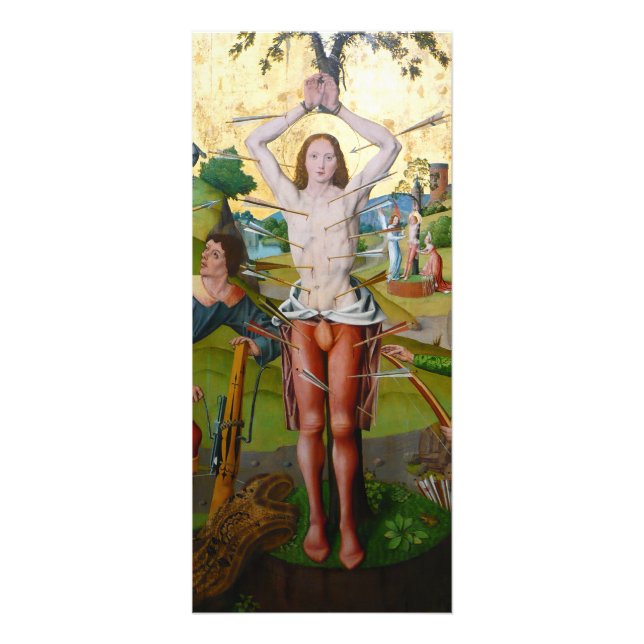 Märtyrertod von St. Sebastian (M 013) Werbekarte (Vorne)