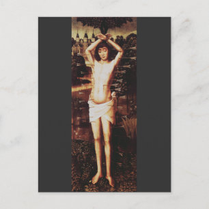 Martyrium des heiligen Sebastian Religiöse Kunst Postkarte