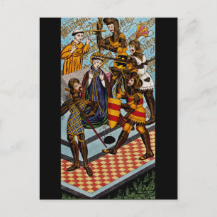 Martyrium des Heiligen Thomas von Canterbury Postkarte