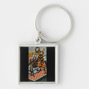 Martyrium des Heiligen Thomas von Canterbury Schlüsselanhänger