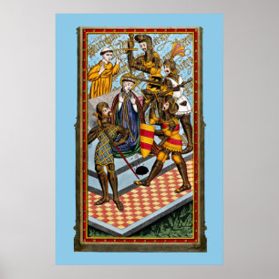 Martyrium des hl. Thomas Becket (M 031) Poster