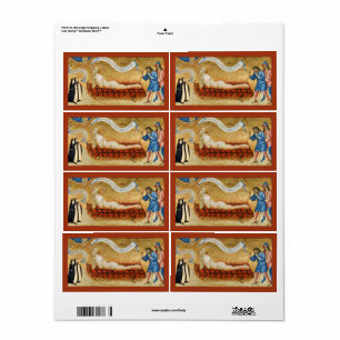 Martyrium von St. Lawrence mit zwei Nonnen (M 022)