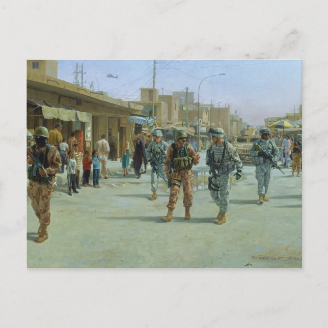 Martyrmarkt von Larry Selman Postkarte (Vorderseite)