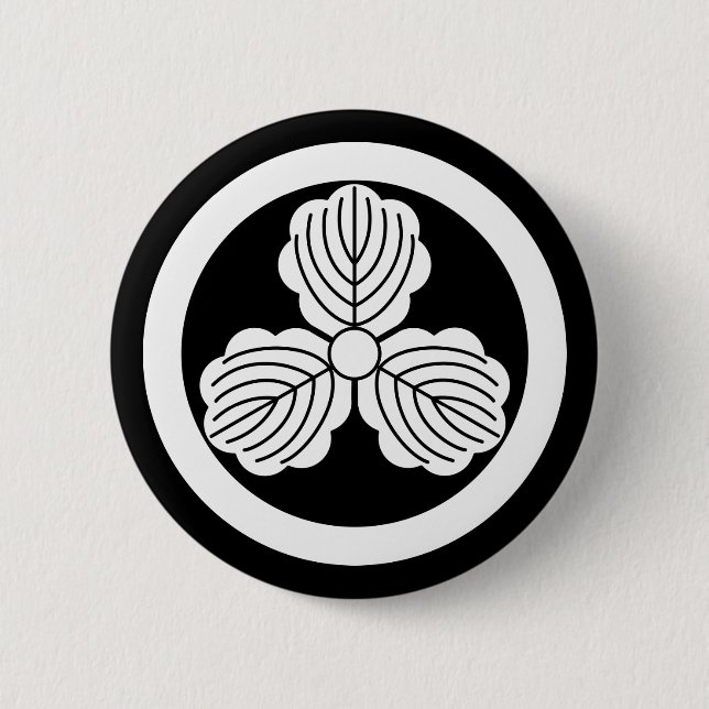Maru mit drei Kashiwa Button (Vorderseite)