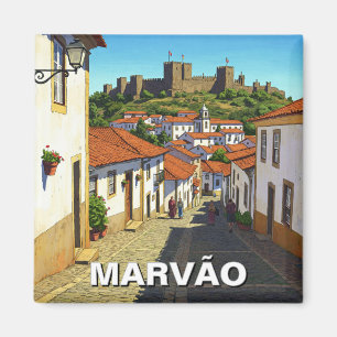 Marvao Portugal Reisen Magnet