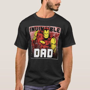 Marvel Comic Classic Vatertag Iron Man Invinde T-Shirt