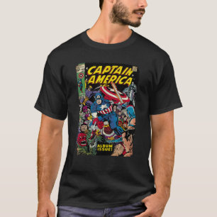 Marvel Comic Vintag Captain America and Villains T-Shirt