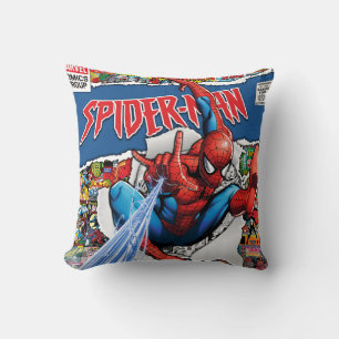 marvel comics  spider man Coussin de Décoration