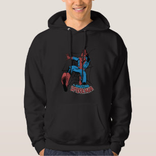 Marvel Comics Spider-Man Webschwingen Hoodie