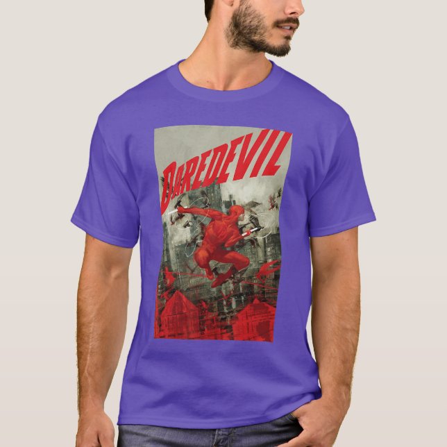 Marvel Comiology Daredevil Know Fear Comic Book Co T-Shirt (Vorderseite)