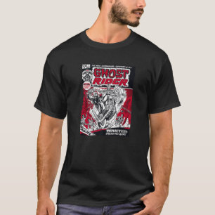 Marvel Ghost Rider Comic Buch Cover Druck Premium  T-Shirt