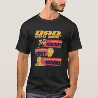 Marvel Guardians of the Galaxy Rocket Yondu Vater T-Shirt