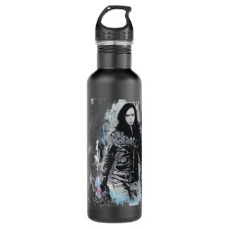 Marvel Jessica Jones Sketch Raglan Baseball T-Shir Edelstahlflasche