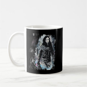 Marvel Jessica Jones Sketch Raglan Baseball T-Shir Kaffeetasse