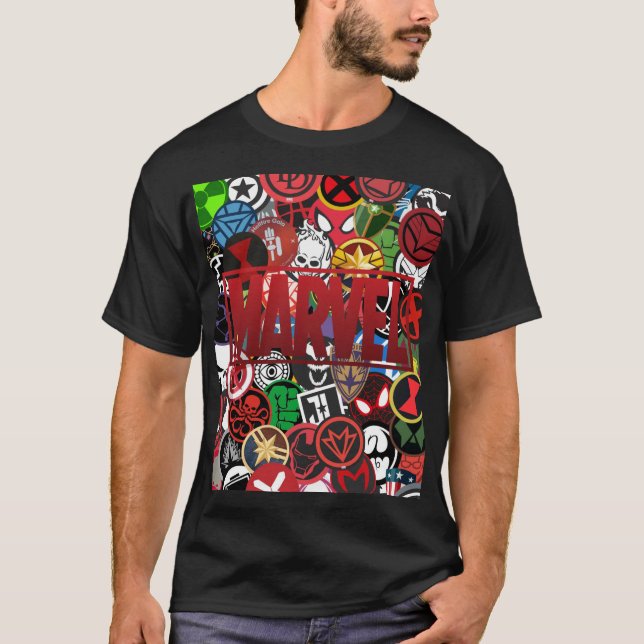 Marvel Maximalismus T-Shirt (Vorderseite)