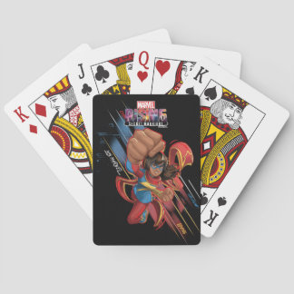 Marvel Rising | Frau Marvel Graphic Spielkarten