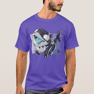 Marvel Rivals Jeff Der Landhai Verschlingendes Duo T-Shirt