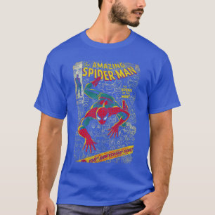Marvel SpiderMan Comic Book Jubiläums Kurzarm T-Shirt