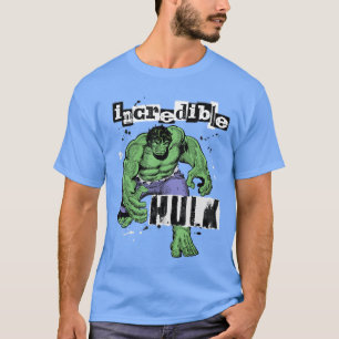 Marvel Super Heroes Incredible Hulk Retro Vintage T-Shirt
