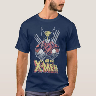 Marvel XMen Wolverine Klassischer Comic Vintage Fr T-Shirt