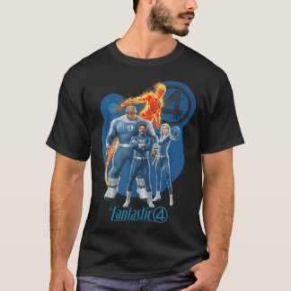Marvelhe Fantastic Four Erste Schritte Heldische F T-Shirt