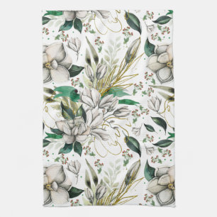 Marvelous Magnolias Floral Kitchtuch Geschirrtuch