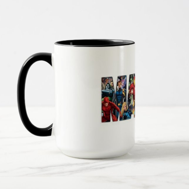 "Marvels Mughe entfesseln Ihren inneren Helden. Tasse (Links)