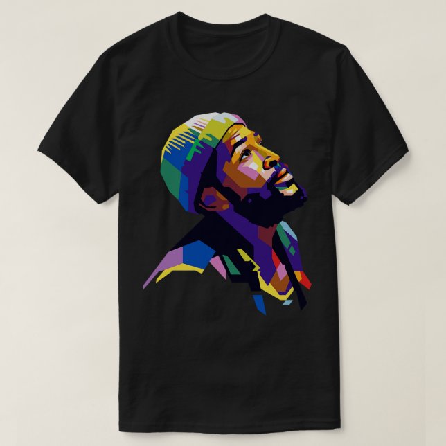 Marvin Gaye Baseball TShirt (Design vorne)