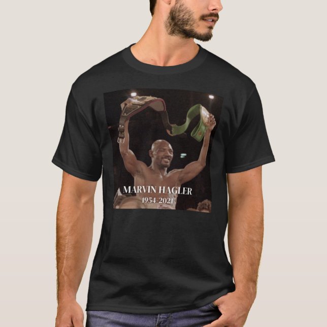 Marvin Hagler Classic T - Shirt (Vorderseite)